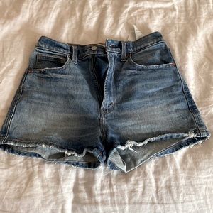 Ultra High Rise Mom Shorts from Abercrombie and Fitch